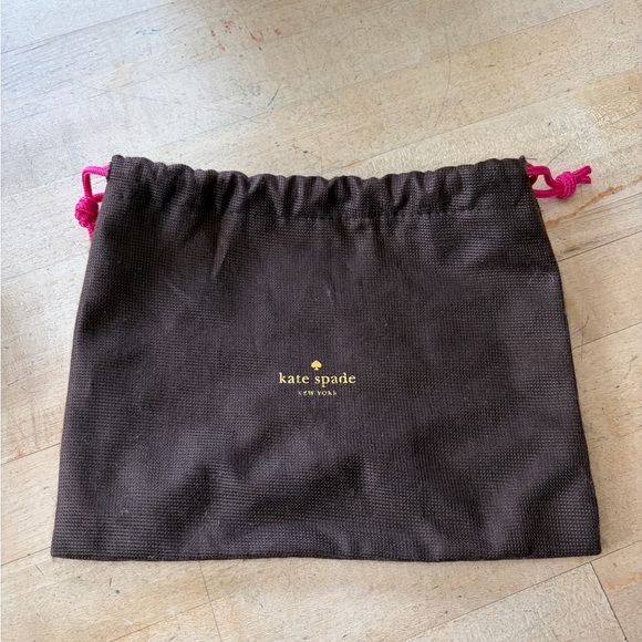 Kate Spade Light Yellow Crossbody or Clutch with original Dust Bag 4.5” x 6.5” - Picture 6 of 8